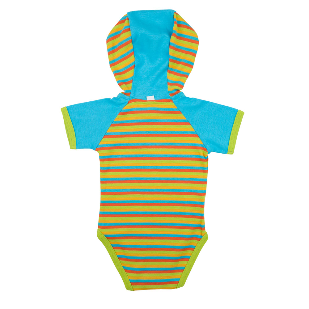 pagabei_bio_baby_body_kapuze_kurzarm_gesterift_lagune_bunt_R